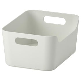 Storage box IKEA Uppdatera white 24x17 cm